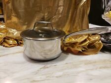 Panela/panela de molho KUHN RIKON Suíça 2,3 litros aço inoxidável com tampa comprar usado  Enviando para Brazil