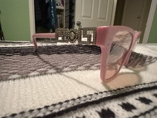 VERSACE VE4471B 5473 5 pastelowo-różowe damskie okulary przeciwsłoneczne 56 mm, używany na sprzedaż  Wysyłka do Poland