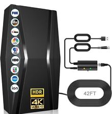 Antena de TV interna 1400+ milhas, antena de TV digital para Smart TV com HD009 (002) comprar usado  Enviando para Brazil
