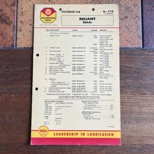 Vintage shell lubrication for sale  HEBDEN BRIDGE