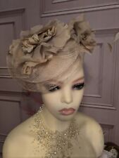 Fascinator beige double for sale  WIGTON