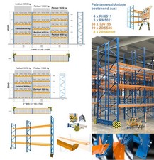 Palettenregal anlage 7 gebraucht kaufen  Deutschland