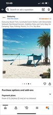 Beach tent shelter for sale  BIRMINGHAM