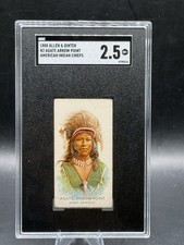 Usado, 1888 Allen & Ginter N2 ponta de flecha ágata SGC 2.5 comprar usado  Enviando para Brazil