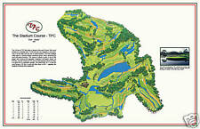 TPC- 1980 "The Stadium Course" 2015 Tour Championship um mapa vintage de campo de golfe comprar usado  Enviando para Brazil