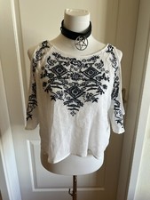 Cut bluse boho gebraucht kaufen  Mainhardt