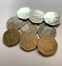 Reino Unido - Elizabeth II - Olimpíadas de Londres 2012 - Moedas comemorativas 50p -Esporte selecionado comprar usado  Enviando para Brazil