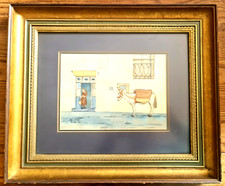 Ibiza charming watercolour for sale Ibiza charming watercolour for sale  SWANSEA