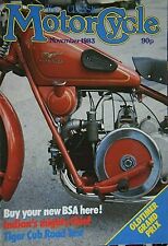 Classic motorcycle nov for sale  WARMINSTER