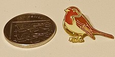 Robin pin badge for sale  TILBURY