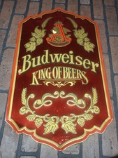 Vintage metal budweiser for sale  Milton