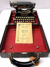 Máquina de escribir plegable Corona vintage nº 3 segunda mano  Embacar hacia Argentina