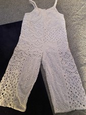 Zara white jumpsuit for sale  BRADFORD