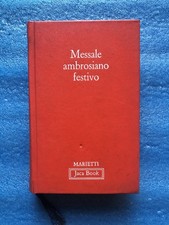 Messale ambrosiano festivo usato Messale ambrosiano festivo usato  Milano