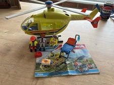 Playmobil helicopter ambulance for sale  WEST MALLING