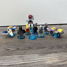 Lego Dimensions Minifiguras e Veículos Lote De 8 - Batman, Bart, Wyldstyle, LEIA, usado comprar usado  Enviando para Brazil