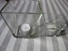 Glas windlicht kerzenglas gebraucht kaufen  Flörsheim-Dalsheim