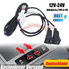 Für VW Golf Jetta Scirocco Eos Auto Dual USB QC3.0+PD Ladegerät Buchse Steckdose comprar usado  Enviando para Brazil