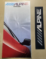 Catalogo vintage alpine usato  Bari