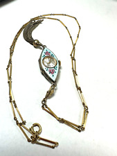 Vintage necklace watch for sale  Kansas City
