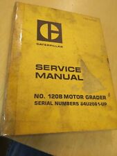 Motoniveladora Caterpillar manual de serviço 120B, usado comprar usado  Enviando para Brazil