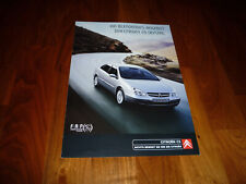 Citroen C5 CRYSTAL und C5 Kombi CRYSTAL Prospekt Brochure Depliant Folleto 2002, usado comprar usado  Enviando para Brazil