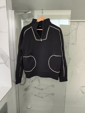 Moletom Jacquemus com zíper 'Le Sweatshirt Linha', azul marinho, tamanho P comprar usado Moletom Jacquemus com zíper 'Le Sweatshirt Linha', azul marinho, tamanho P comprar usado  Enviando para Brazil