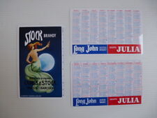 Calendarietti semestrino 1973 usato  Italia