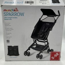 Cochecito de bebé de viaje Munchkin Sparrow, ultra compacto y ligero, negro segunda mano  Embacar hacia Mexico