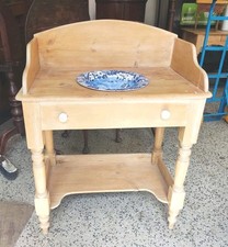 Antique pine washstand for sale  REDRUTH