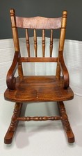 Cadeira de balanço de madeira para boneca ou urso 12" comprar usado  Enviando para Brazil