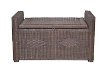 Sitztruhe braun rattan gebraucht kaufen  Rödental