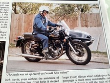 Royal enfield watsonian for sale  BRIGHTON