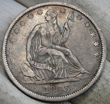 1843 seated liberty for sale  Brewster