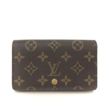 Carteira Louis Vuitton monograma Porte Monnaie tarugos cofre dobrável marrom/2BG0002 comprar usado  Enviando para Brazil