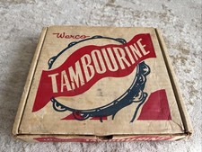 Vintage boxed tambourine for sale  Renfrew