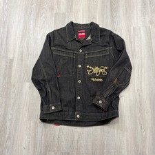 Jaqueta jeans vintage JNCO Los Angeles masculina grande caminhoneiro jeans anos 90 skatista, usado comprar usado  Enviando para Brazil