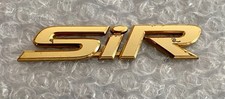 Logotipo emblema genuíno JDM SIR dourado para Honda comprar usado  Enviando para Brazil