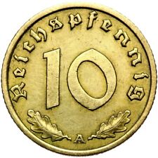 Niemiecki 3. Rzesza - J. 364 - Moneta - 10 spfennigów Rzeszy 1936 A - ZACHOWANIE ! na sprzedaż  PL