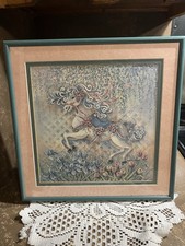 Vtg 12x12 carousel for sale  Muenster