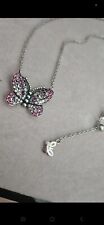 Pandora butterfly necklace for sale  BRADFORD