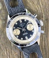 Vintage diver chronograph d'occasion  Gouvieux