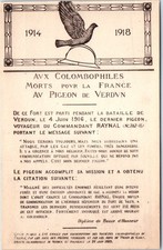 Militaria dead pigeon d'occasion  Expédié en Belgium