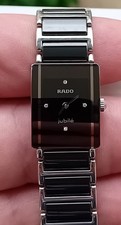 Relógio feminino RADO Jubile mostrador preto diamante cerâmica 17x22mm, usado comprar usado Relógio feminino RADO Jubile mostrador preto diamante cerâmica 17x22mm, usado comprar usado  Enviando para Brazil