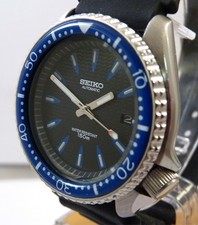 Seiko black wave for sale  MELTON MOWBRAY