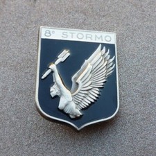 Distintivo smaltato stormo usato  Italia