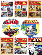 Lion comics 1960s for sale  UK