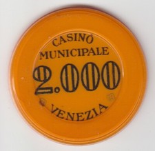 Venezia casino gettone usato  Treviso