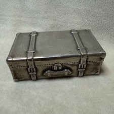 1991 Mala Estilo Lembrança Caixa, Caixa de Bugigangas, , Caixa de Joias, Banhado a Prata comprar usado 1991 Mala Estilo Lembrança Caixa, Caixa de Bugigangas, , Caixa de Joias, Banhado a Prata comprar usado  Enviando para Brazil