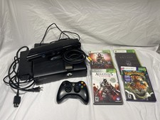 Pacote de console Microsoft Xbox 360 Slim 260gb com Kinect e 4 jogos testados 1439 comprar usado  Enviando para Brazil